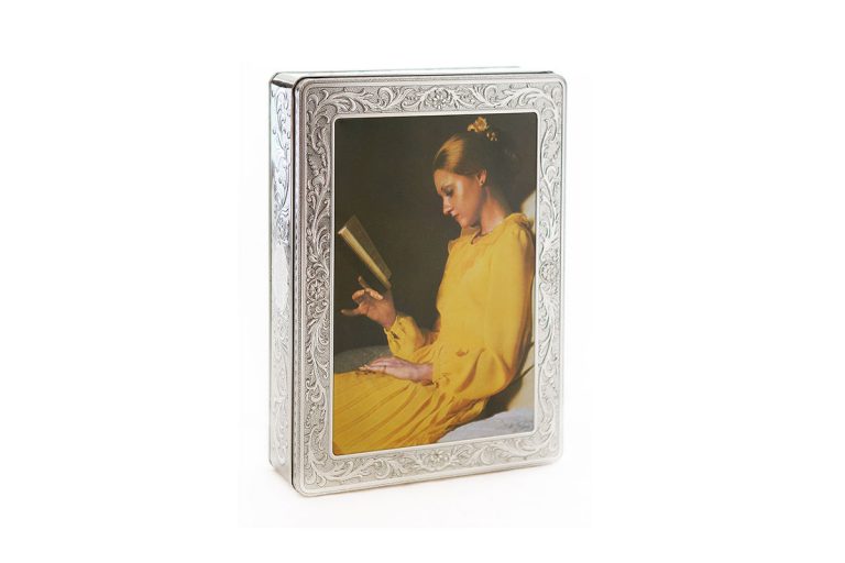 Silver Tin Yellow Lady